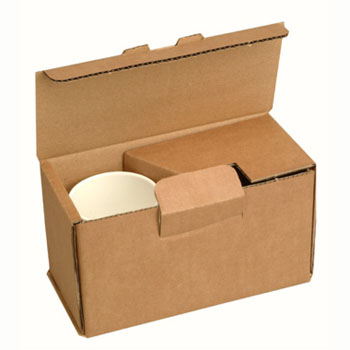 Cardboard Box For 2 Mugs