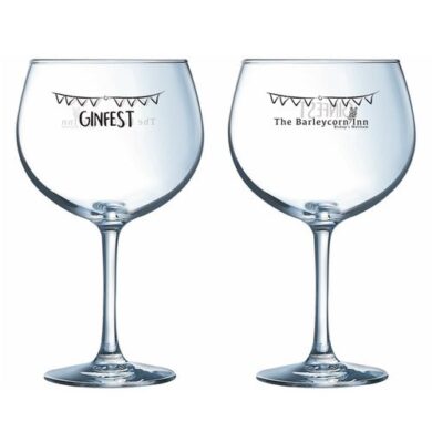 Branded Gin Glasses