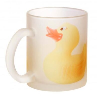 Frosted Glass Photo Mugs