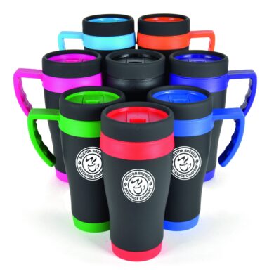 Oregon Black Stainless Steel Travel Mug